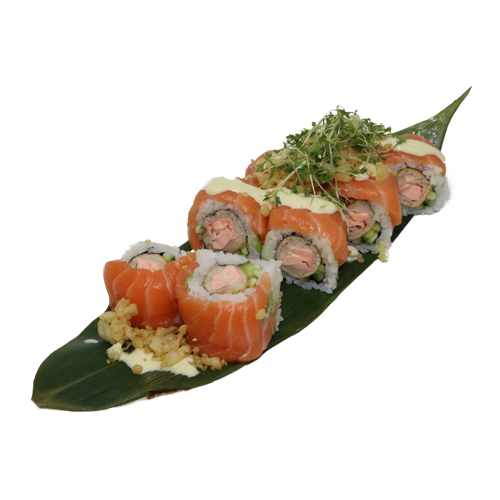 Shake-Tempura Inside Special Roll